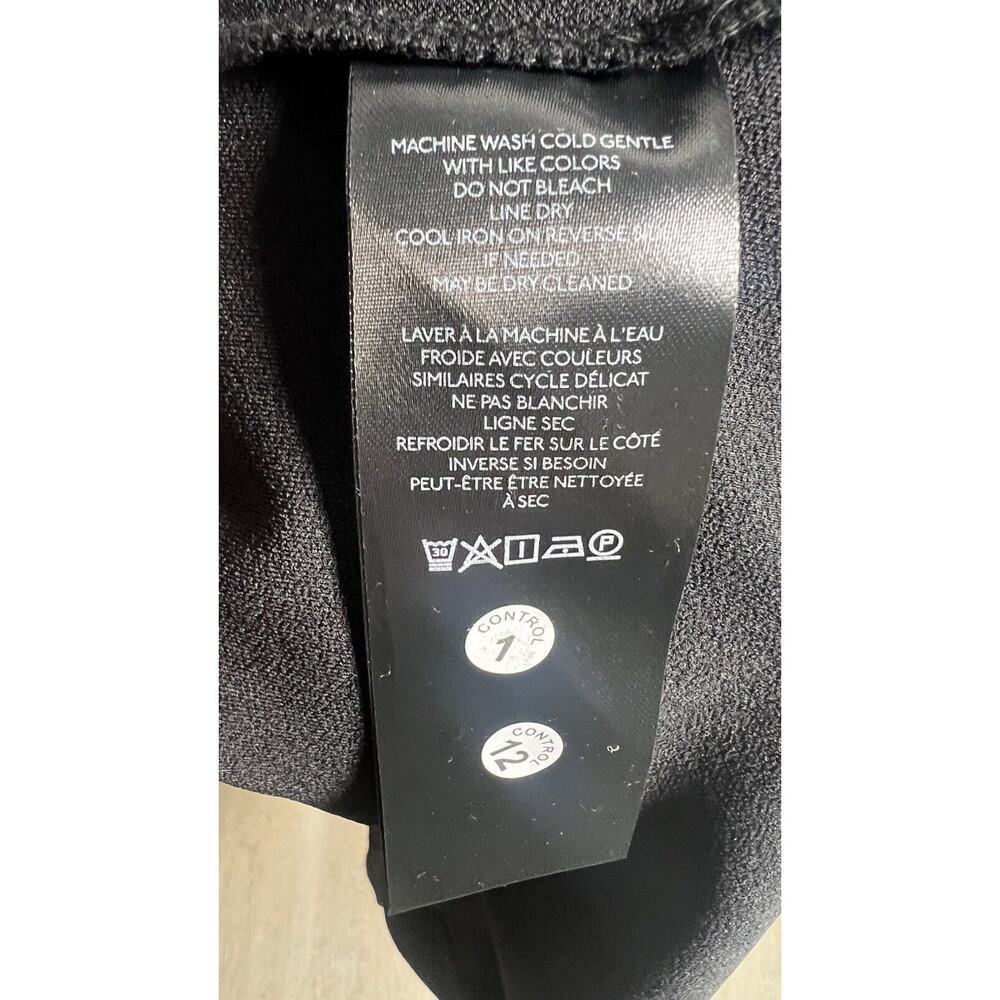 Anthropologie Cowl Neck Strappy Black Smocked Bodycon Event Party Dress Sz S NEW - Picture 12 of 14